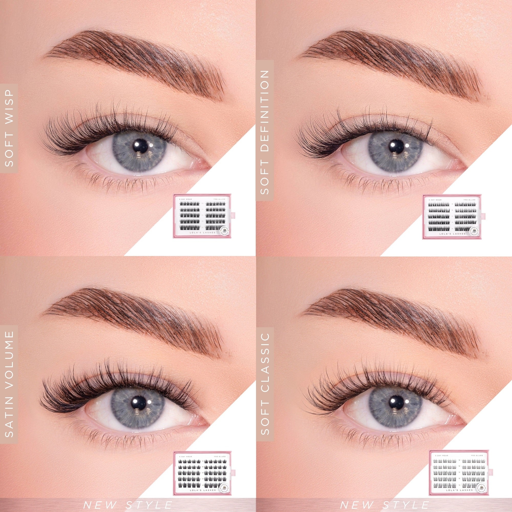 Pre-Glued Lashes Starter Bundle