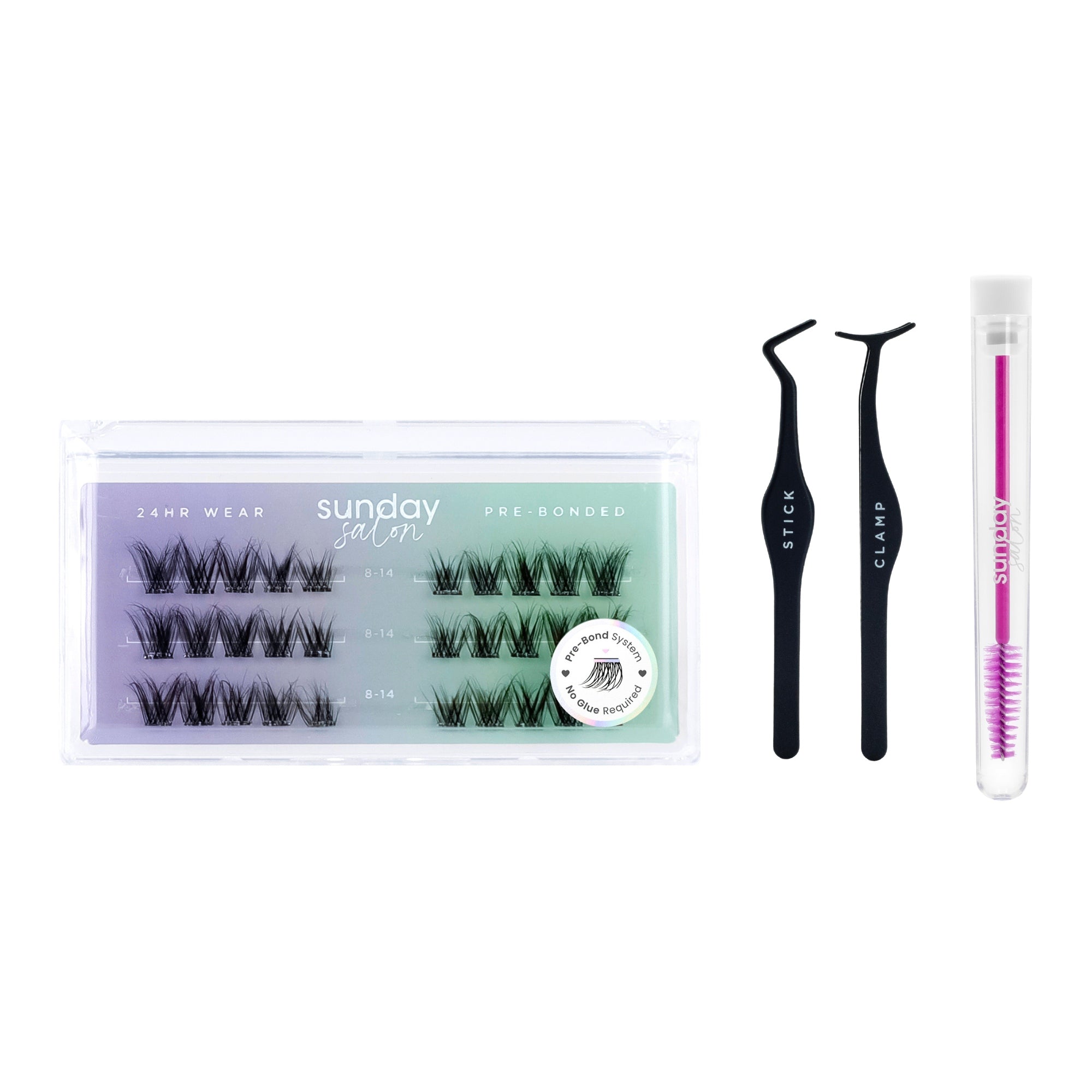 Pre-Glued Lashes Starter Bundle