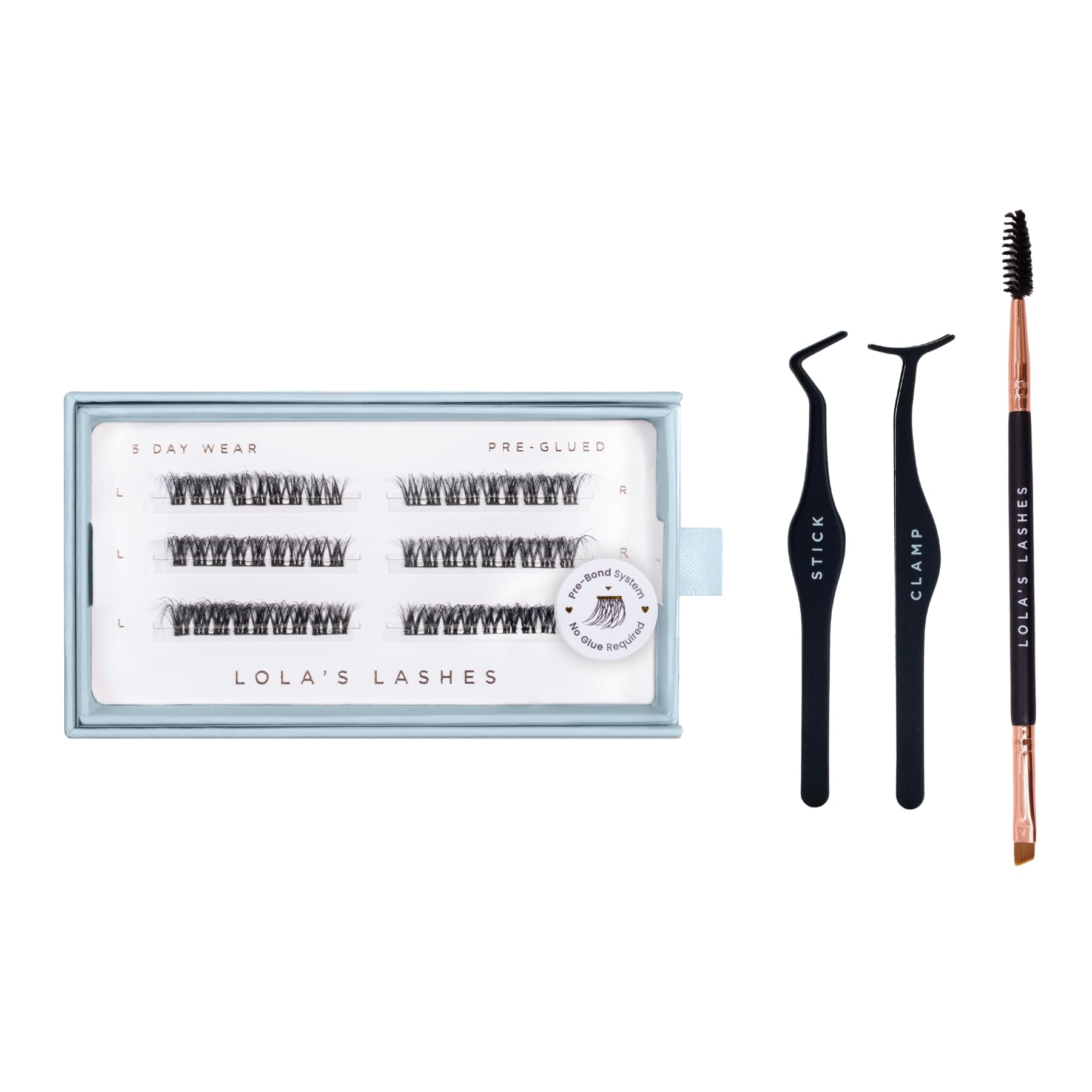 Pre-Glued Lashes Starter Bundle