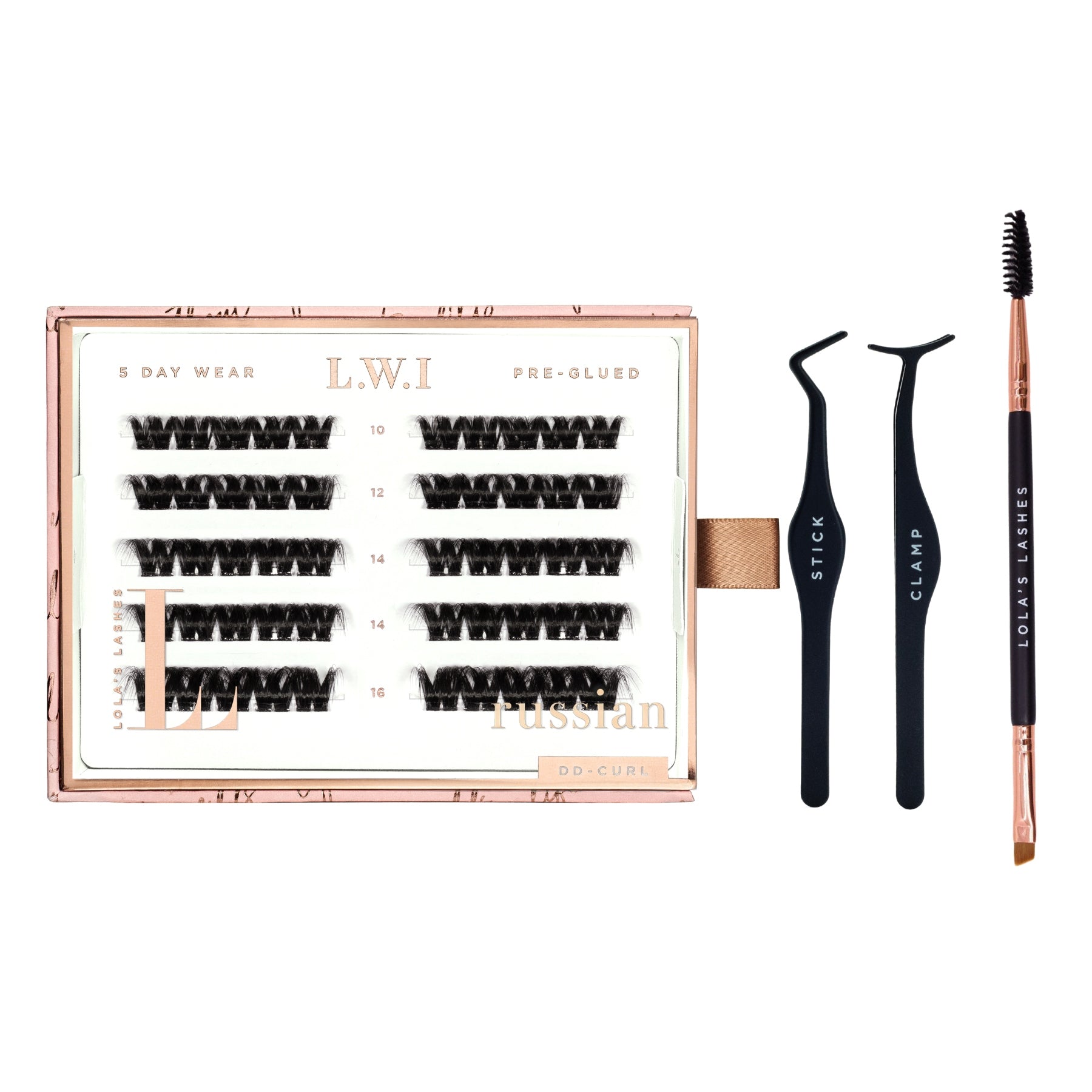 Pre-Glued Lashes Starter Bundle