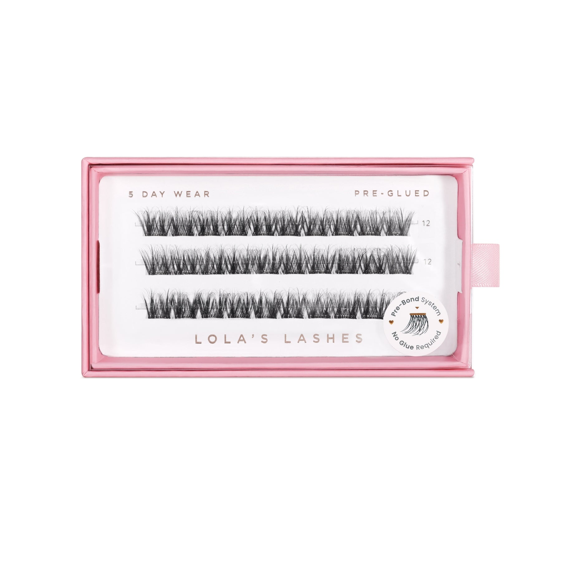 Soft Definition Single Length Pre-Glued Lashes