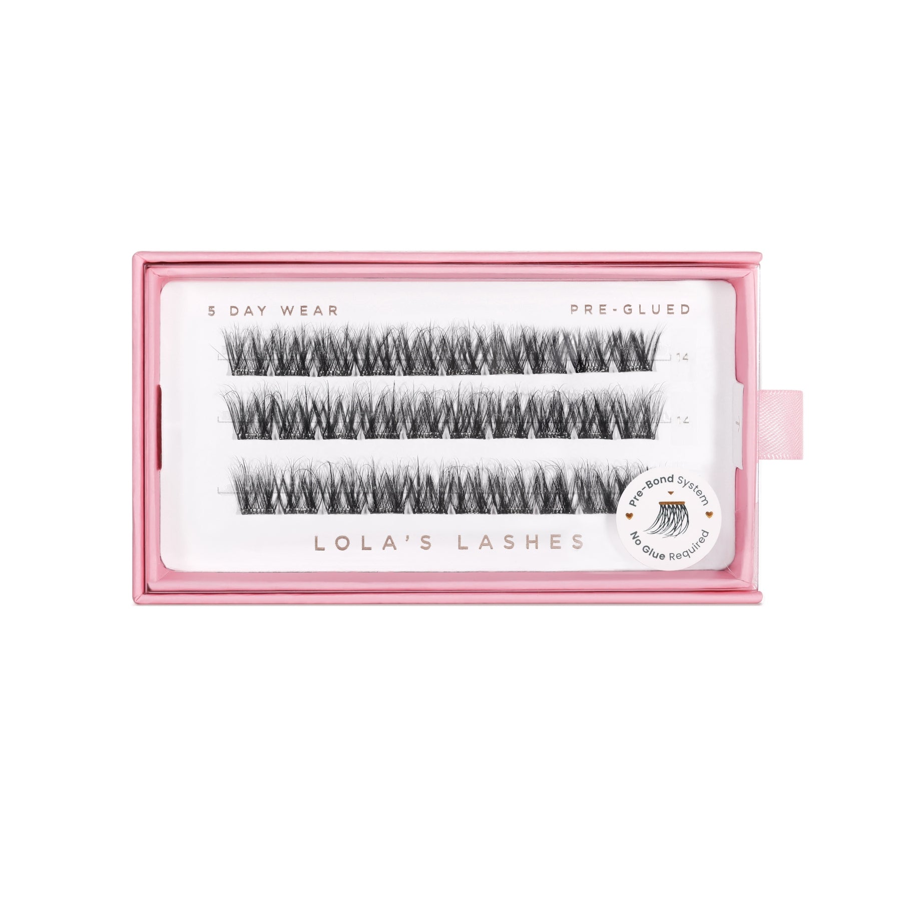 Soft Definition Single Length Pre-Glued Lashes