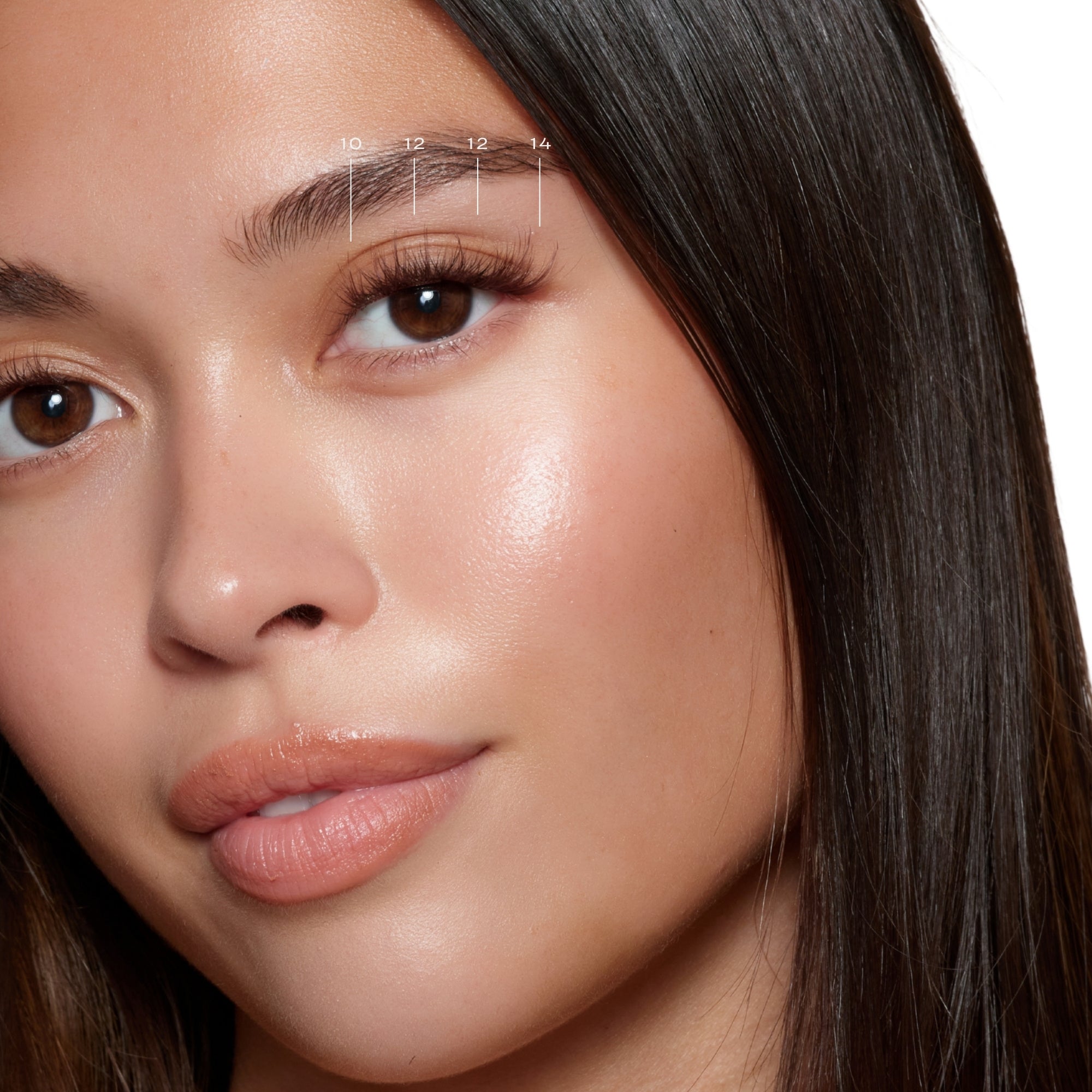 Soft Definition Dark Brown Pre-Glued Lashes