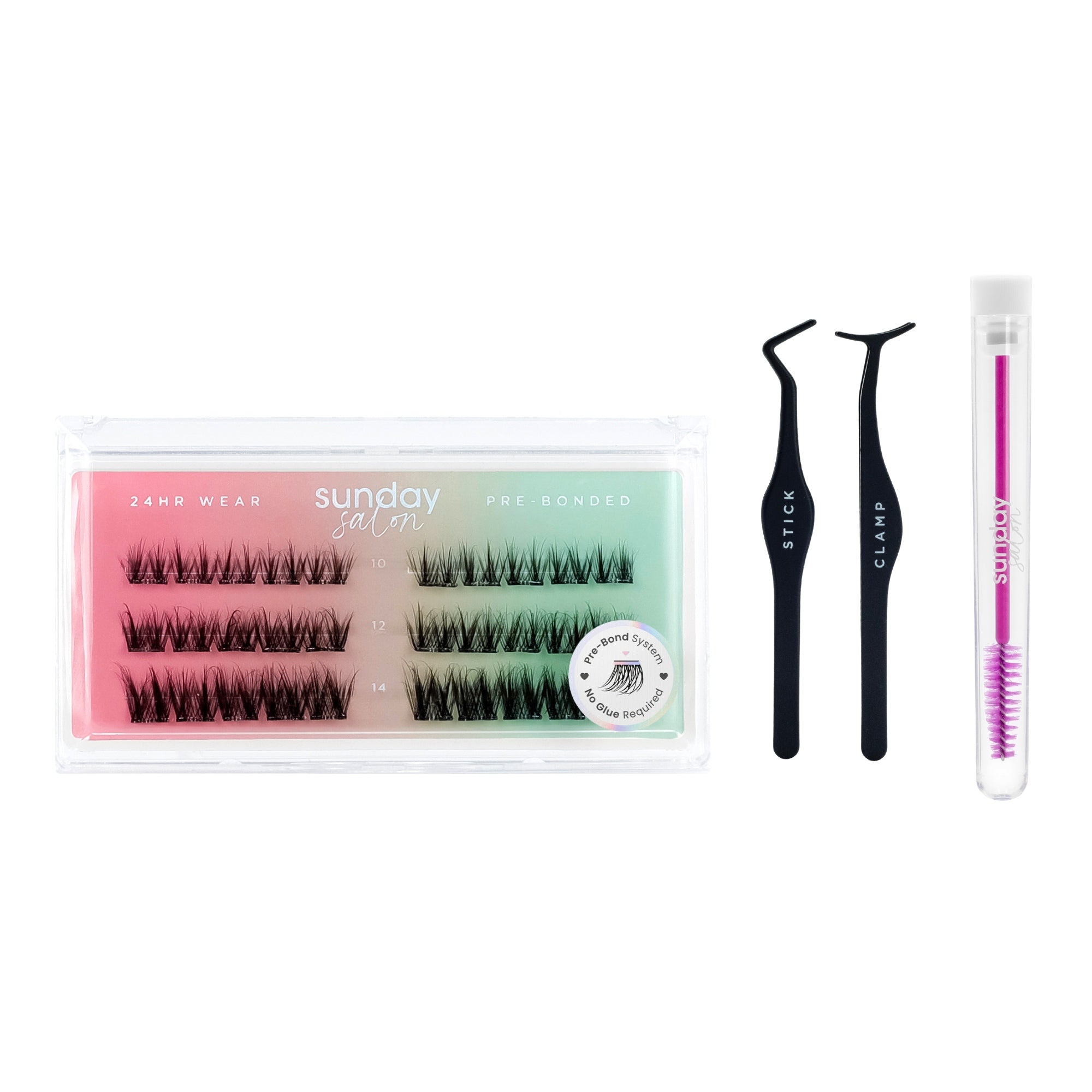 Pre-Glued Lashes Starter Bundle