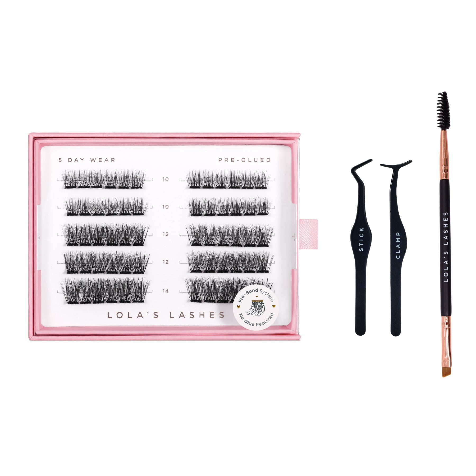 Pre-Glued Lashes Starter Bundle