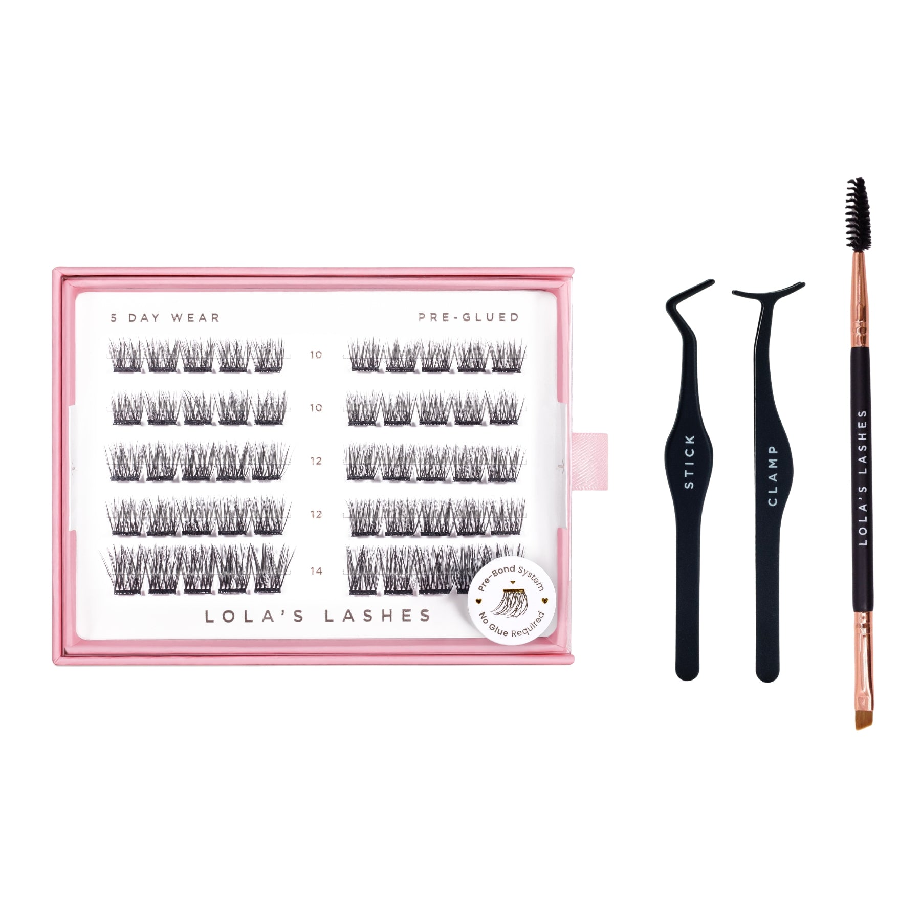 Pre-Glued Lashes Starter Bundle