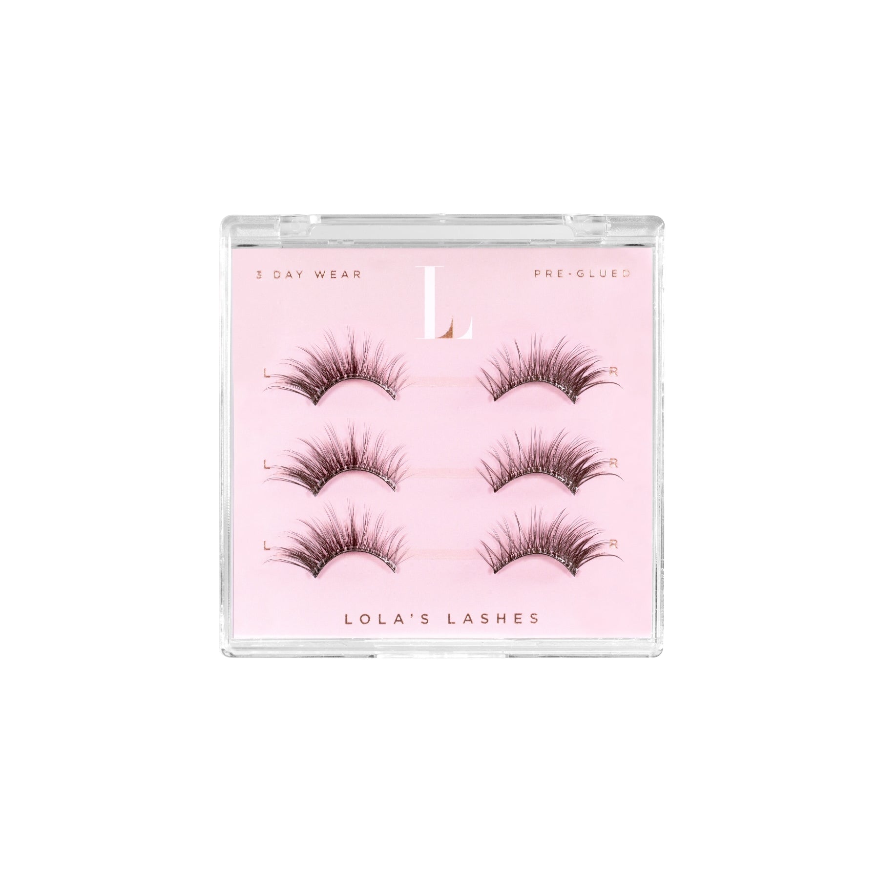 Pre-Glued Half Lashes