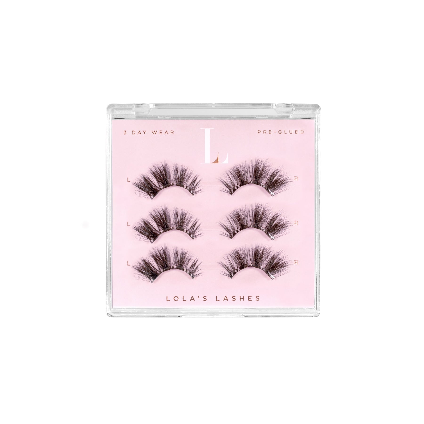 Pre-Glued Half Lashes