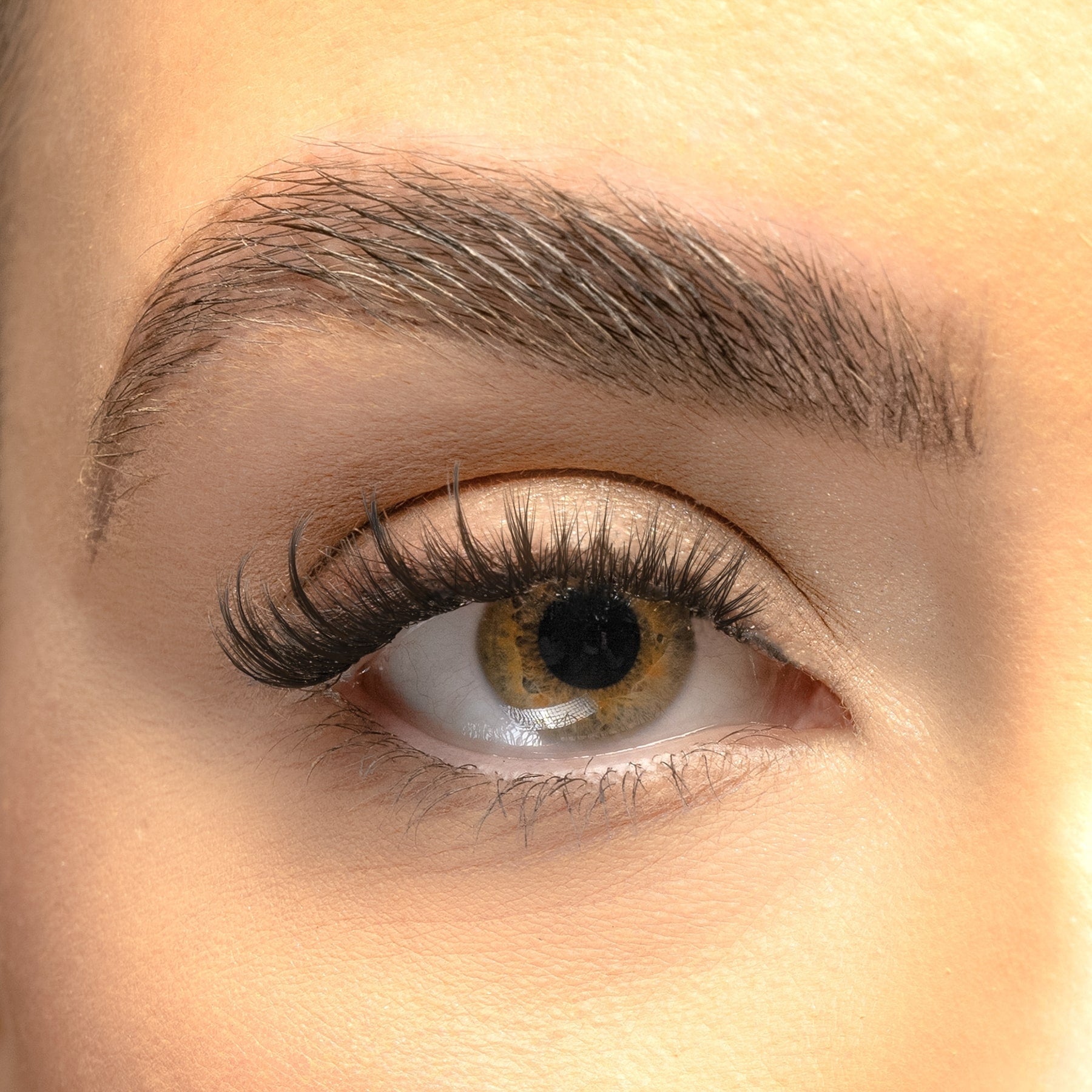 Eyelash extensions clearance hybrid