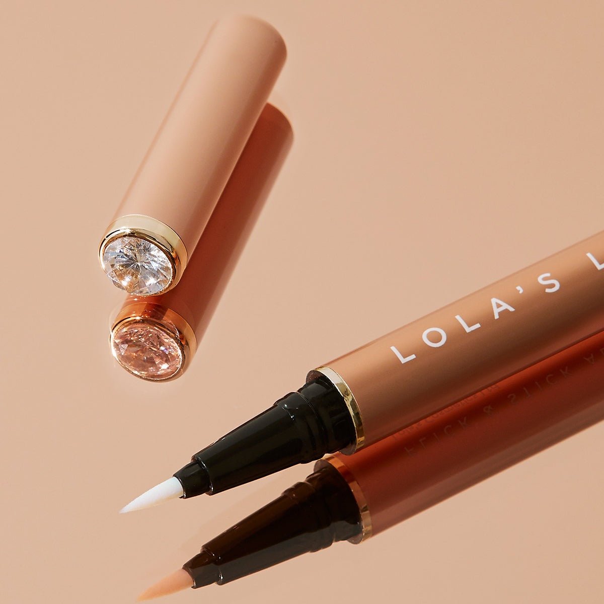 Flick and Stick Adhesive Eyeliner Precision Pen Duo - Lola's Lashes