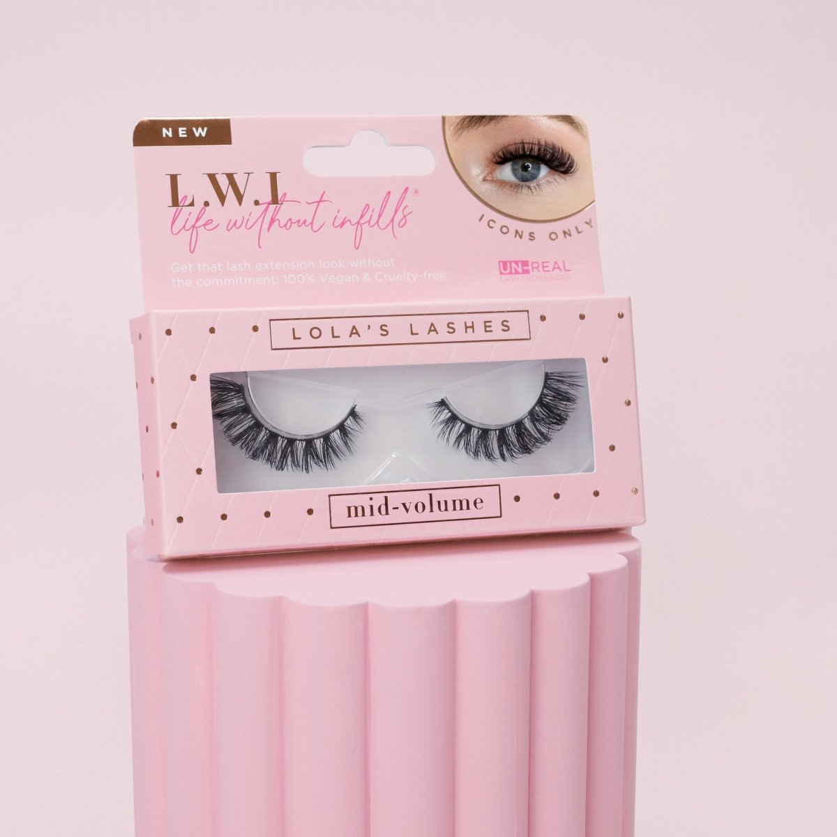 L.W.I Icons Only Russian Strip Lashes - Lola's Lashes
