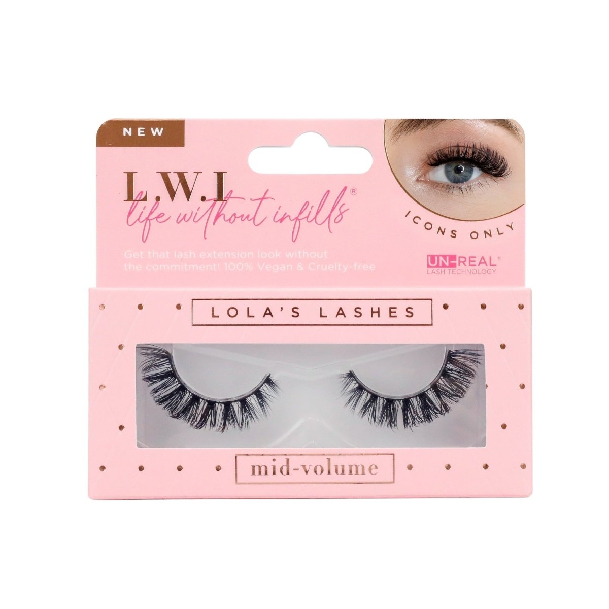 L.W.I Icons Only Russian Strip Lashes - Lola's Lashes