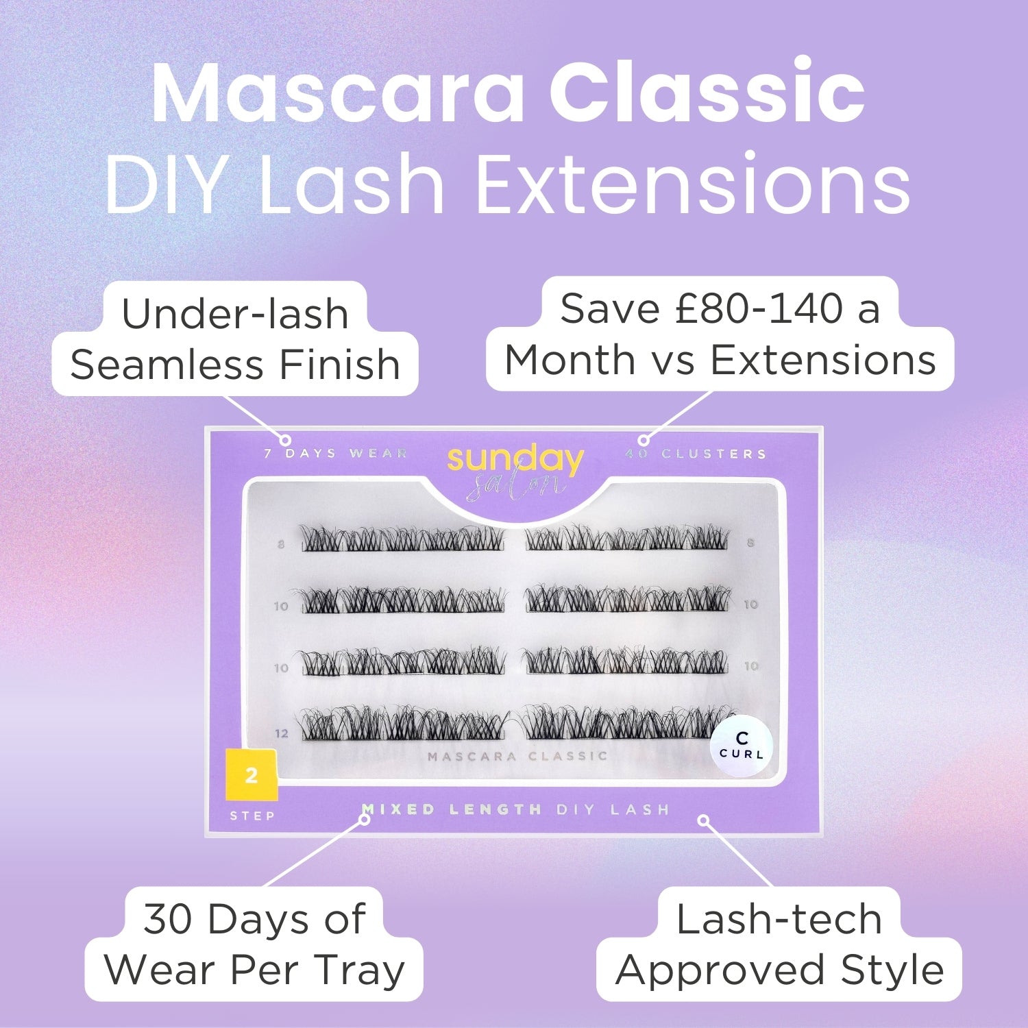 Mascara Classic DIY Lash Extension Kit - Lola's Lashes
