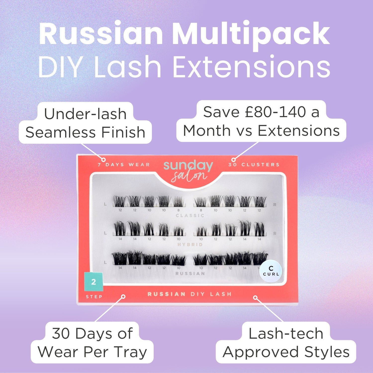 Multipack - Russian DIY Lash Extension Kit - Lola's Lashes