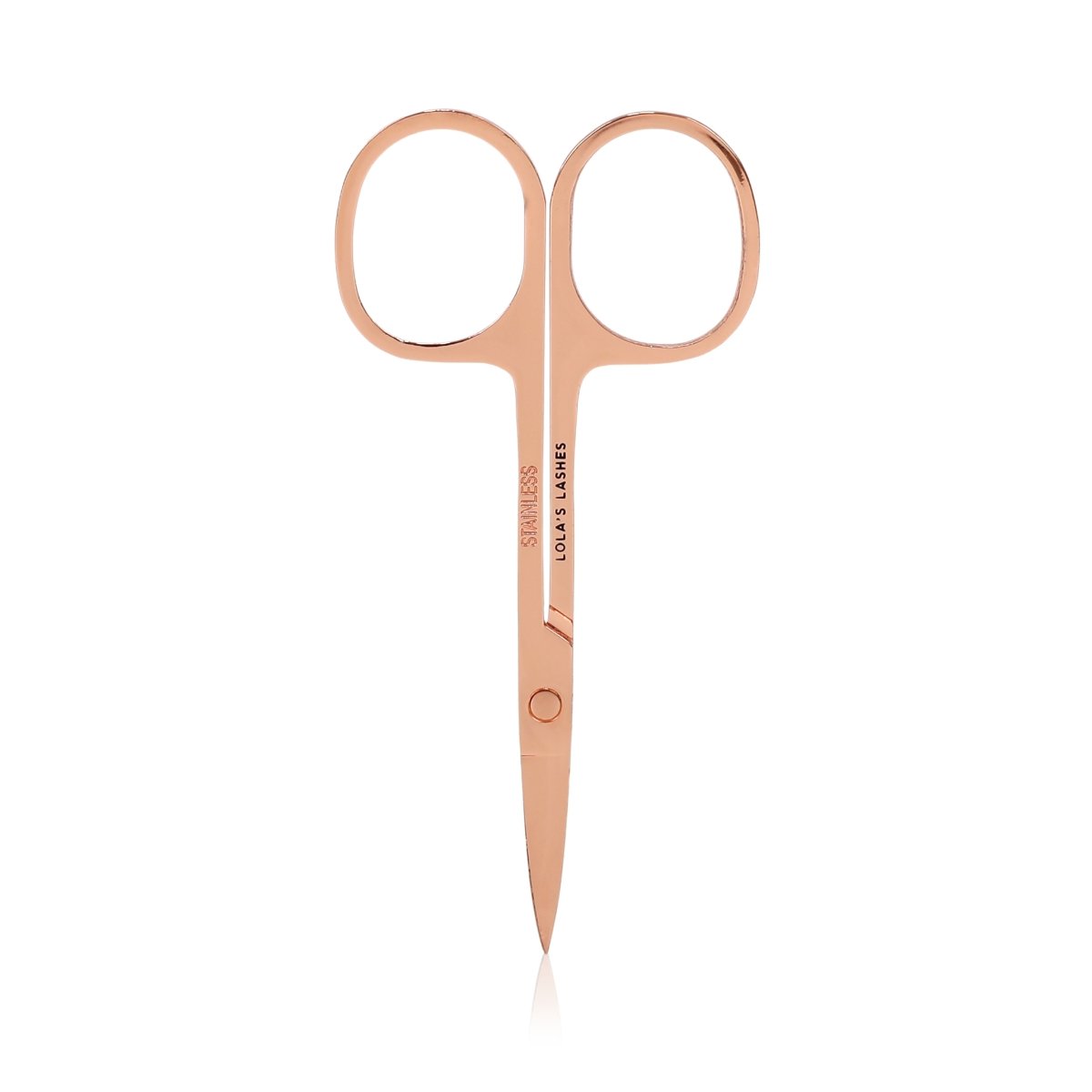 Rose Gold Precision Lash & Brow Scissors - Lola's Lashes