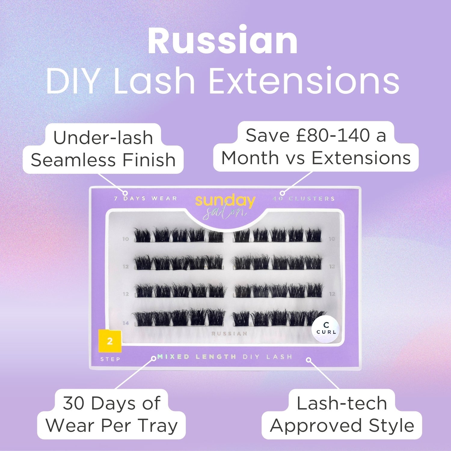 Russian DIY Lash Extension Kit - Lola's Lashes