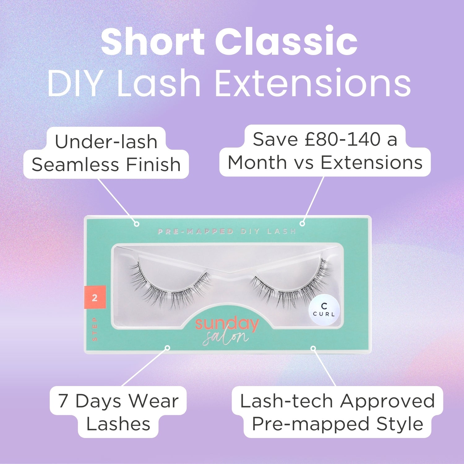 Short Classic DIY Lash Extension Kit - Lola's Lashes